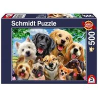 Puzzle - G3 Puzzle PQ 500 Psy robią selfie - miniaturka - grafika 1