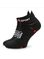 Skarpetki sportowe męskie - Compressport Skarpety Niskie Unisex Pro Racing Socks v4.0 Ultralight Run Low XU00051B Czarny - miniaturka - grafika 1