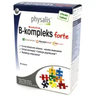 Witaminy i minerały - Physalis Witamina B-complex forte Suplement diety 30 tab. - miniaturka - grafika 1