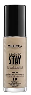 Milucca Milucca Ready to Stay Foundation 10 - podkład do twarzy 30ml - Podkłady do twarzy - miniaturka - grafika 1