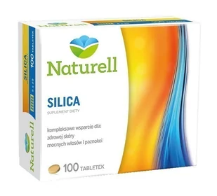 USP ZDROWIE Naturell Silica x 100 tabl - Włosy, skóra, paznokcie - miniaturka - grafika 1