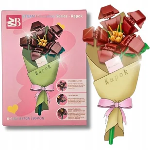 Kapok Klocki Zestaw Bukiet Ozdoba Kwiat Kwiatki Dla Mamy Prezent Dla Kobiet - Klocki Kapok Klocki Zestaw Bukiet Ozdoba Kwiat Kwiatki Dla Mamy Prezent Dla Kobiet - Klocki - miniaturka - grafika 1