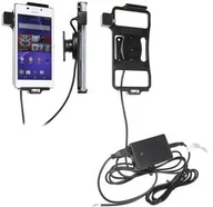 Uchwyty samochodowe do telefonów - Uchwyt aktywny do instalacji na stałe do Sony Xperia M2 - miniaturka - grafika 1