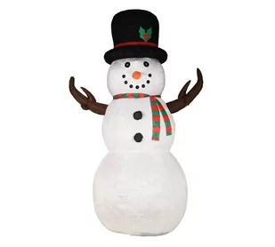 Bałwan Nadmuchiwany Świąteczna Dekoracja Ogrodowa - Ozdoby bożonarodzeniowe - miniaturka - grafika 1