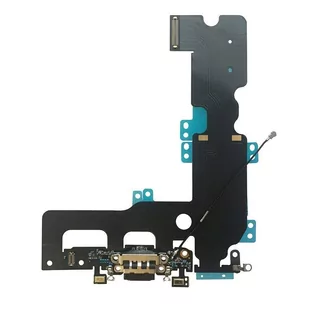 Gniazdo Ładowania Lightning / Mikrofon - iPhone 7 Plus (OEM) (Black) - Części serwisowe do telefonów - miniaturka - grafika 1