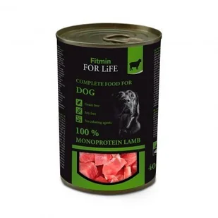 Fitmin For Life Monoprotein Lamb Jagnięcina 6x400g - Mokra karma dla psów - miniaturka - grafika 1