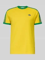 Koszulki męskie - T-shirt z wyhaftowanym logo - miniaturka - grafika 1