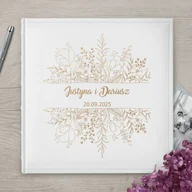 Albumy fotograficzne - Duży album na zdjęcia z grawerem dla pary na ślub rocznicę parapetówkę - miniaturka - grafika 1