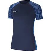 Koszulki i topy damskie - Nike Damska koszulka Strike Ii Jersey Ss Women T-Shirt niebieski granatowy/biały (Midnight Navy/Photo Blue/White) S - miniaturka - grafika 1