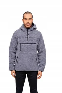 BRANDIT POLAROWA BLUZA Z KAPTUREM I ZAMKIEM SZARA XL J9A - Bluzy męskie BRANDIT POLAROWA BLUZA Z KAPTUREM I ZAMKIEM SZARA XL J9A - Bluzy męskie - miniaturka - grafika 1