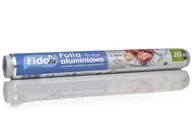 Folia, papier śniadaniowy, serwetki - Folia Aluminiowa Spożywcza FIDO z Tłoczeniem 20m - miniaturka - grafika 1