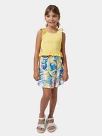 Spódnice - Mayoral Komplet top i spódnica 6967 Kolorowy Regular Fit - miniaturka - grafika 1