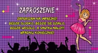Kartki okolicznościowe i zaproszenia - Zaproszenie na przyjęcie ZSY14 - miniaturka - grafika 1