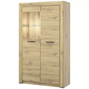 Witryna Niska 1D1W Sapori Mebel Bos Dąb Navarra - Witryny - miniaturka - grafika 1