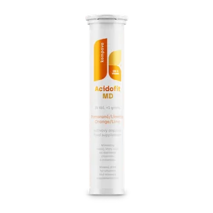 AcidoFit MD 15 + 1 tabl., pomarańcza-limonka - Witaminy i minerały - miniaturka - grafika 1