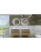 Szafki łazienkowe - Lavita Minnesota Wood Black 800 Szafka łazienkowa 80,5x46x54,2 cm dąb/czarny 5900378324393 - odbiór osobisty: Kraków, Warszawa - miniaturka - grafika 1