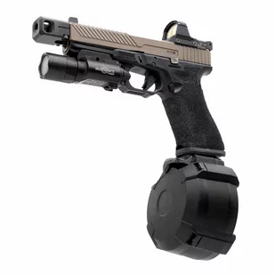 Magpul - Magazynek PMAG D-50 GL9 do pistoletów Glock - 9x19 mm Para - Czarny - MAG1033-BLK - Osprzęt do wiatrówek - miniaturka - grafika 2