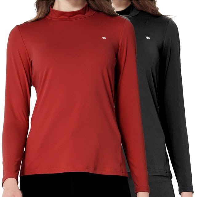 SSLR Damski golf z długim rękawem, lekka, swobodna, modna Rozmiar S