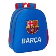 Plecaki szkolne i tornistry - Plecak dziecięcy szkolny dla przedszkolaka wzór 3D FC Barcelona oficjalna kolekcja klubowa - miniaturka - grafika 1