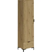 Szafy - Szafa 500 1D1S Len 06 Lena Artisan Meblomax Dąb Artisan - miniaturka - grafika 1