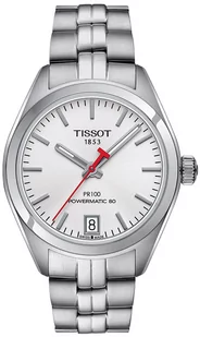 Zegarek Tissot PR 100 T101.207.11.011.00 - Zegarki damskie - miniaturka - grafika 1