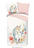 Pościel dla dzieci - Pościel jednorożec konik kucyk pony 135x200 dla dziecka z mikrofibry - miniaturka - grafika 1