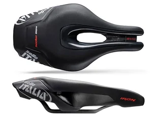 Selle Italia Italia Iron EVO Kit Carbon Superflow SD Siodełko, black 2020 Siodełka szosowe 308106001 - Siodełka rowerowe i akcesoria - miniaturka - grafika 1