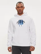 Bluzy męskie - Karl Lagerfeld Jeans Bluza 241D1808 Biały Regular Fit - miniaturka - grafika 1