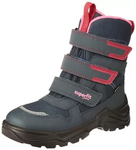 Superfit Snow Max śniegowce dziewczęce, Niebieski różowy 8010, 30 EU Schmal - Śniegowce damskie - miniaturka - grafika 1