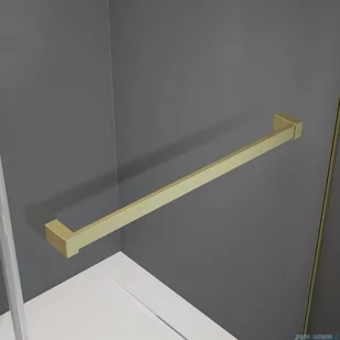 Radaway Modo New Brushed Gold Pnj parawan nawannowy 70cm L/P szczotkowane złoto 10006070-99-01 - Akcesoria do armatury i ceramiki - miniaturka - grafika 4