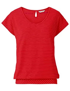 Koszulki i topy damskie - Vaude Damska koszulka Skomer T-shirt Ii czerwony Mars Red S 40385 - grafika 1