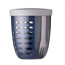 Mepal Fruit &amp;amp veggie Pot Ellipse Nordic Denim 107655016800 107655016800 - Pojemniki kuchenne - miniaturka - grafika 1
