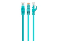 Kable miedziane - GEMBIRD patchcord kat 6 zalewane końcówki 1.5m zielony - miniaturka - grafika 1