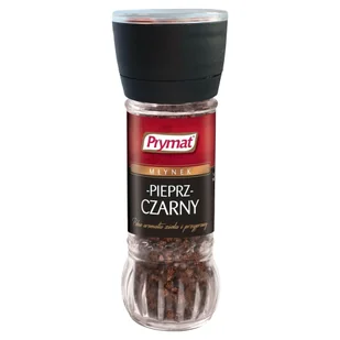 Prymat Pieprz czarny ziarnisty 47g młynek gc 0028219 - Pieprz - miniaturka - grafika 1