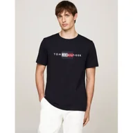 Koszulki męskie - Tommy Hilfiger T-shirt | Regular Fit - miniaturka - grafika 1