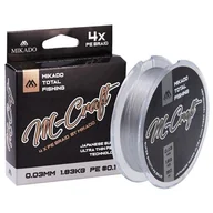 Żyłki wędkarskie - Plecionka MIKADO M-Craft Braid 0.06 mm / 150 m Stalowo-szary - miniaturka - grafika 1