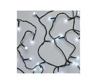 Oświetlenie świąteczne - LED Zewnętrzny łańcuch bożonarodzeniowy 80xLED/13m IP44 zimna biel - miniaturka - grafika 1