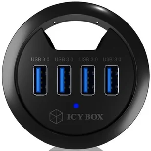 Icy Box HUB USB IB-HUB1403 - Huby USB - miniaturka - grafika 1
