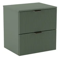 Szafki łazienkowe - Szałwiowa szafka ścienna pod nablatową umywalkę - Enda 3X - miniaturka - grafika 1