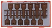 Bity - Teng Tools Zestaw grotów maszynowych 12szt. 128130101 - miniaturka - grafika 1