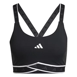 adidas Damski biustonosz sportowy Pwi Ms Tf, czarny, M, czarny, M - Biustonosze - miniaturka - grafika 1