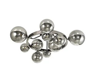 Brilagi - LED Żyrandol natynkowy MILLA 10xG9/3W/230V chrom błyszczący/przydymiony - Lampy sufitowe - miniaturka - grafika 1