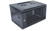 Inne akcesoria elektryczne - Szafa wisząca 19 cali 6U 600x450x370 CCSW-0604-06U - miniaturka - grafika 1