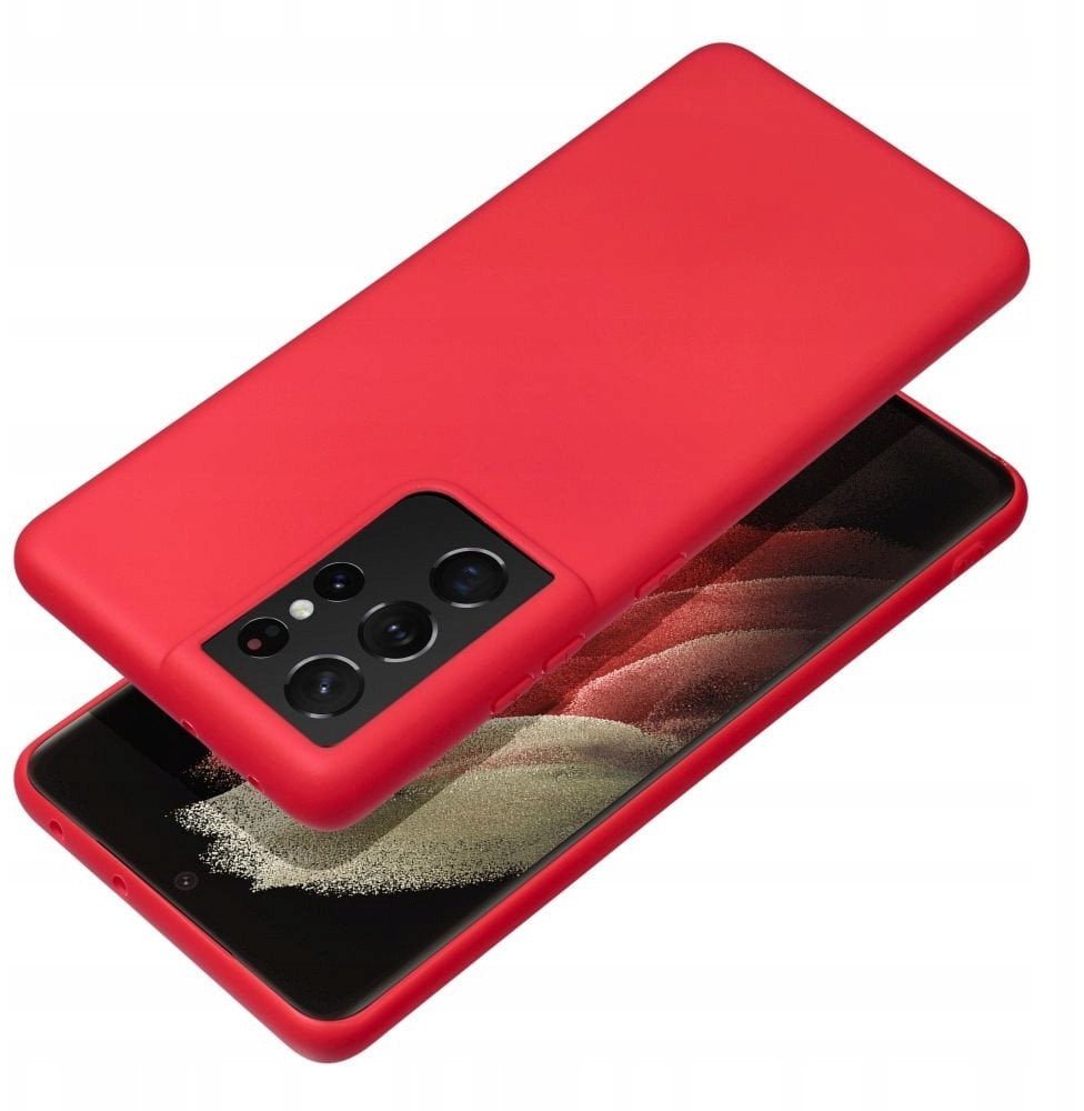 Futerał SOFT do SAMSUNG S25 Plus czerwony