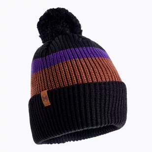 Buff Czapka Knitted Hat Elon Black 126464.999.10.00 - Czapki i chusty sportowe damskie - miniaturka - grafika 1