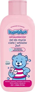 NIVEA BAMBINO Żel do ciała/wł 400ml - Kosmetyki kąpielowe dla dzieci - miniaturka - grafika 1