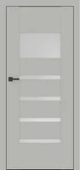 Drzwi wewnętrzne - Dre Drzwi Wewnętrzne Z Szybą Reva 2 Okleina Jasna Szara Mat - miniaturka - grafika 1