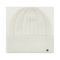 Czapki damskie - Tommy Hilfiger Czapka z dodatkiem wełny - miniaturka - grafika 1