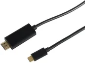 Kable - Kabel ShiverPeaks USB Type-C - HDMI 1.8 m Black (10-56185) - miniaturka - grafika 1