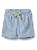 Spodenki dla niemowląt - Wheat Szorty "Milton" w kolorze błękitnym - miniaturka - grafika 1